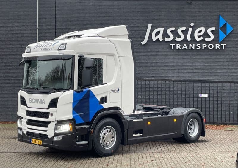 Een van onze vrachtwagens